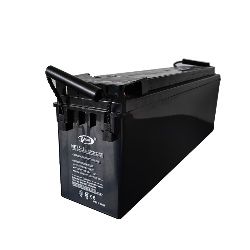 Front terminal battery