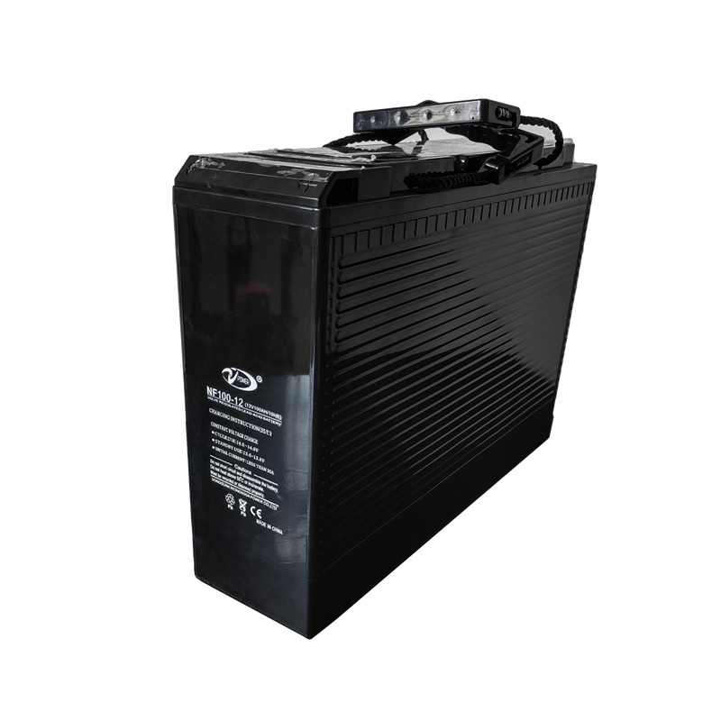 Front terminal battery