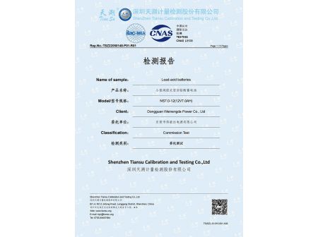Test report